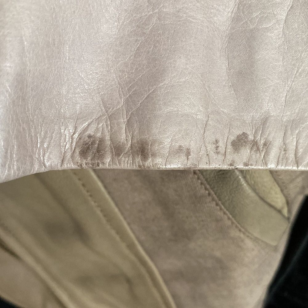 New Frontier gray leather jacket. - Picture 8 of 9